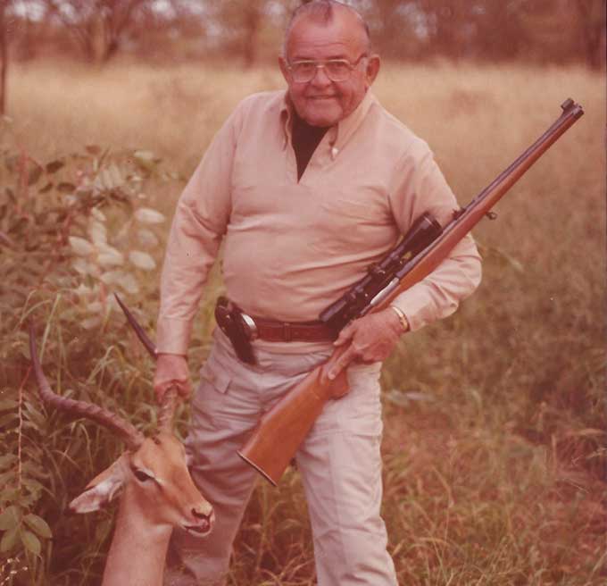 Gus Cargile hunting